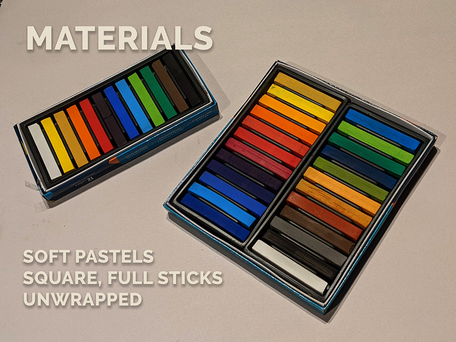 soft pastels