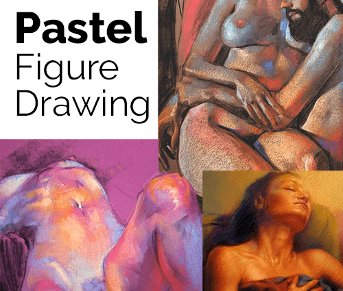 pastel figure drawing